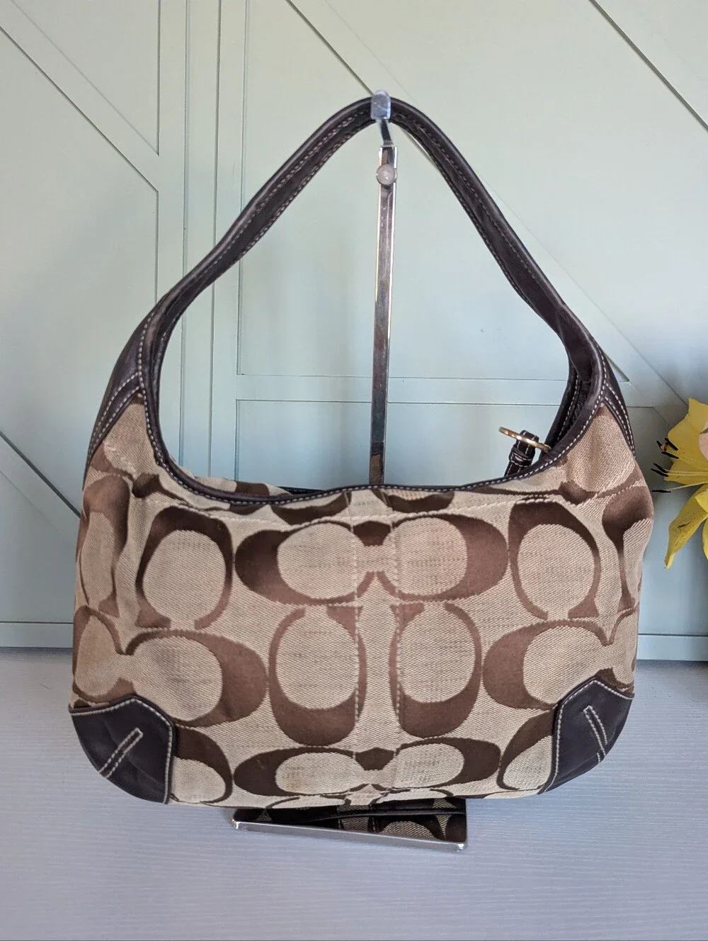 Y2K-era Coach Signature Ergo Hobo Bag